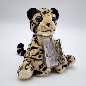Microsoft Kinectimals‎ Bornean Clouded Leopard w/ Code Plush Stuffed Animal